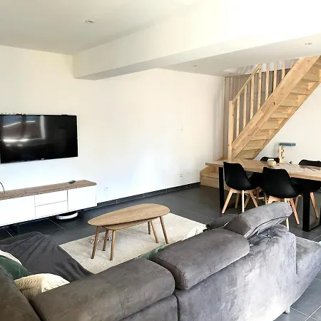 Villa Charmante Maison A La Campagne Avec Jacuzzi Hecq